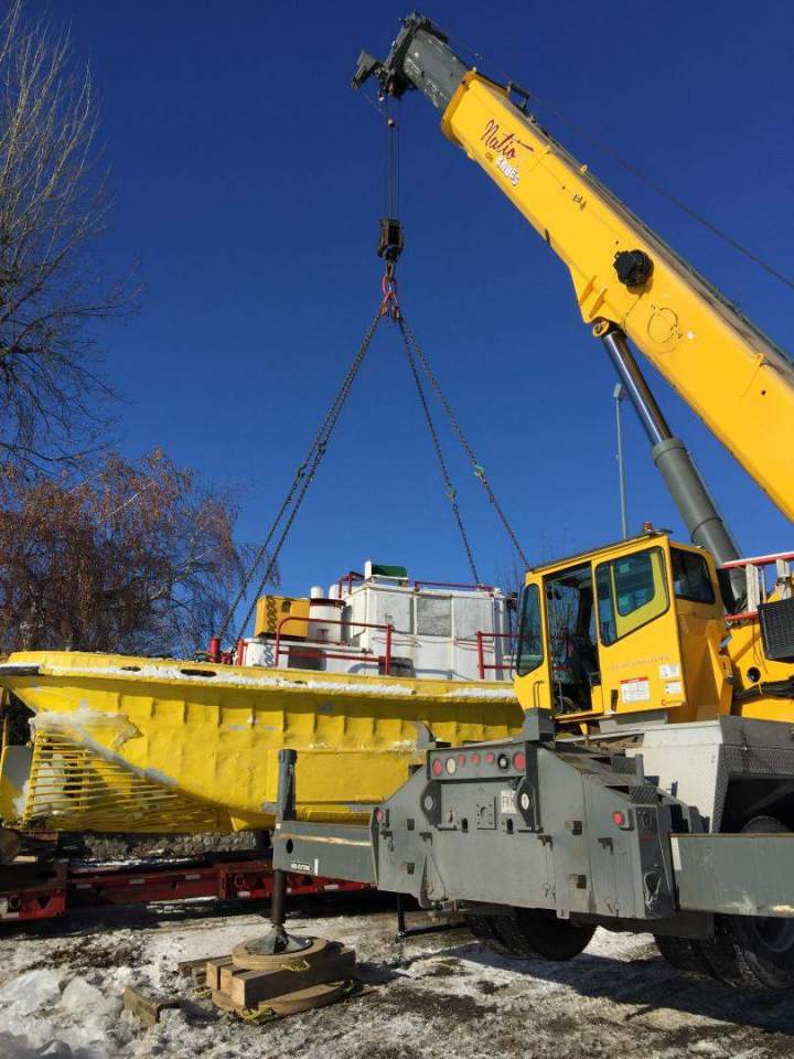 Location grue hydraulique Montréal
