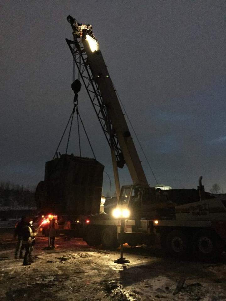 Location de grue de levage Grand Montréal