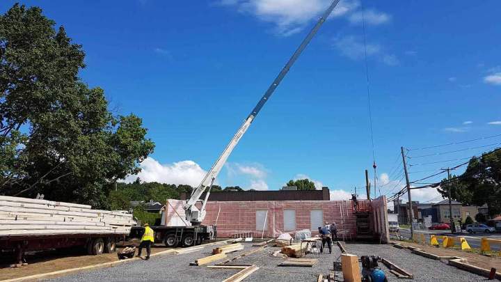 Louer une grue mobile télescopique Grand Montréal