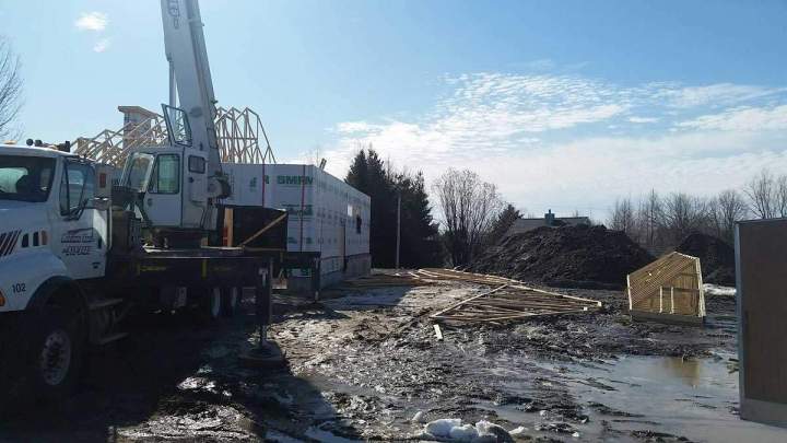 Location de camion grue Grand Montréal