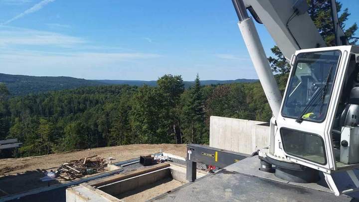 Louer une camion grue Grand Montréal
