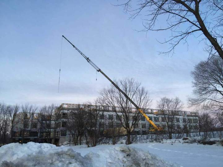 Location de grue mobile télescopique Grand Montréal