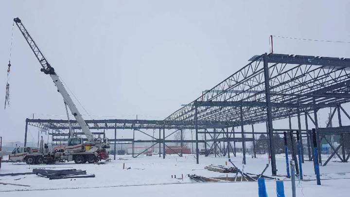 Location de grue mobile Grand Montréal