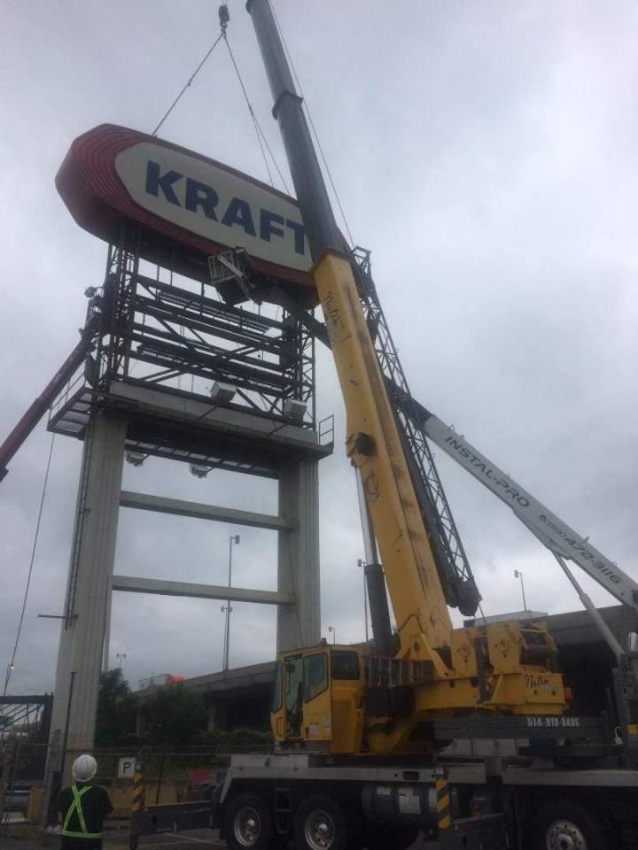 Location de grue mobile Grand Montréal
